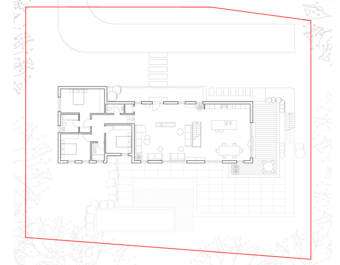 Brookfield Barn, new build barn home in Nottinghamshire: ground floor plan